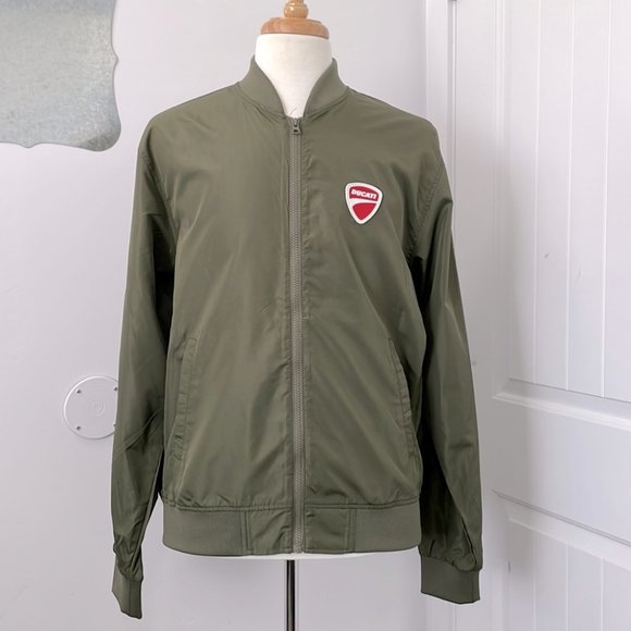 Other - Independent Trading Co. - Lightweight Bomber Jacket (Ducati Logo - Left Chest)